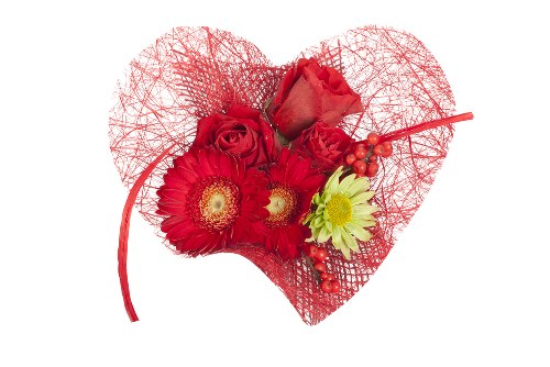 Elegant floral arrangement with seasonal blooms